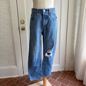 Levi's Light Blue Straight Leg Women's Jeans